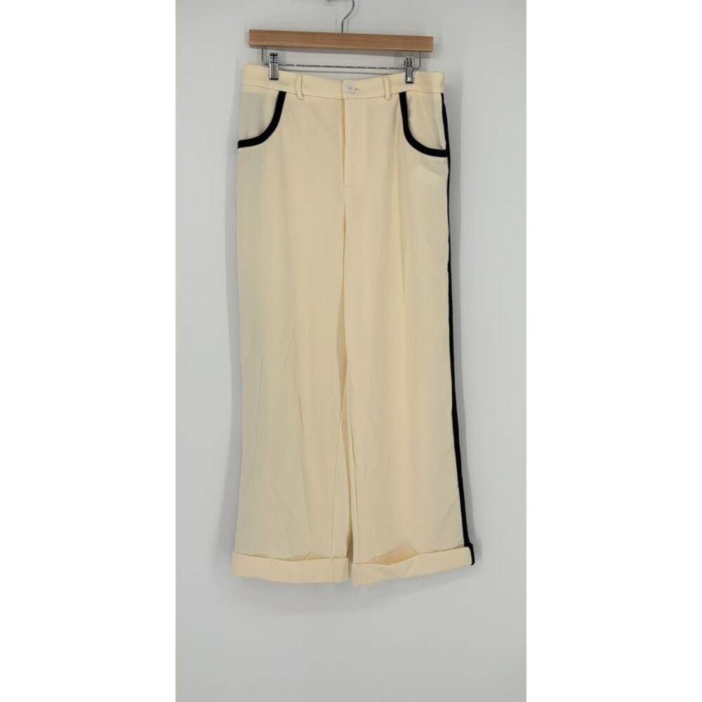 MODA ME COUTURE Elegant Wide Leg Pants